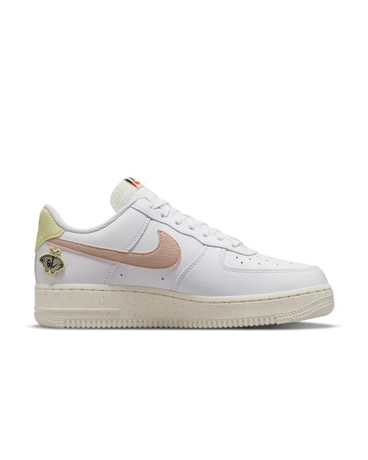 Nike White (Wmns) Air Force 1 '07 Se 'Flower Power'