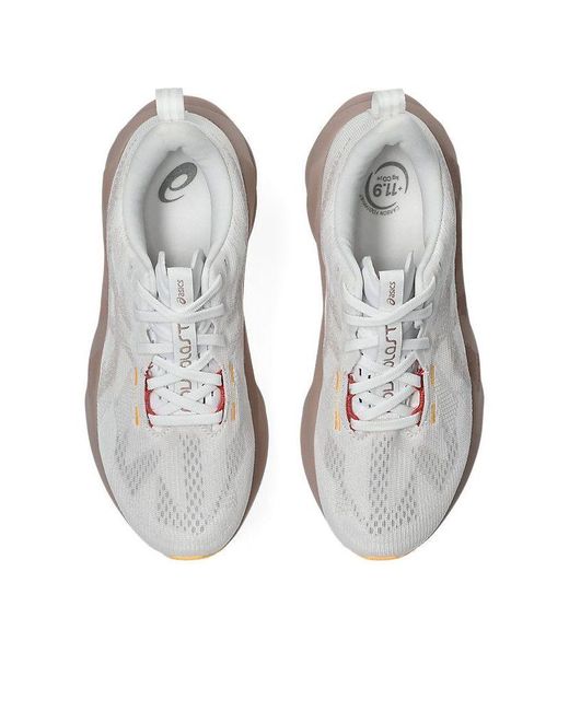 Asics White (Wmns) Novablast Fawn'