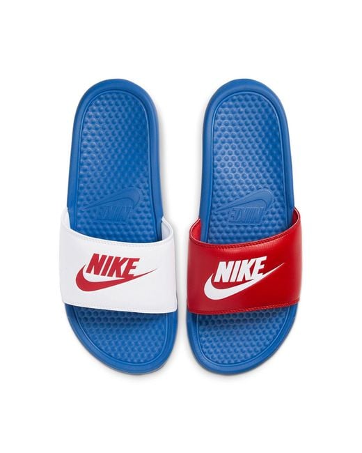 Nike Red (Wmns) Benassi Jdi Slides 'Game Royal University'