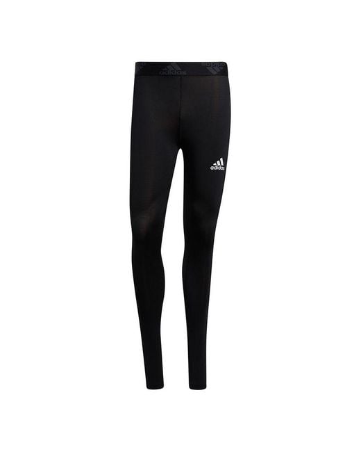 Adidas Black Tf Turf Lt 3S Leisure Sports Tight Fitness Pants for men