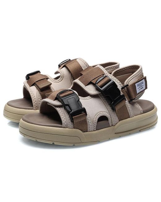 Li-ning Brown Coca Sandals 'Khaki' for men