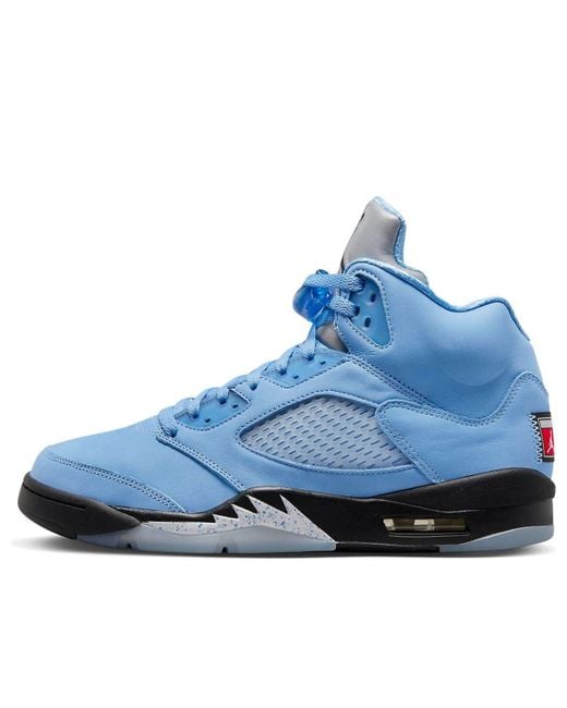 Nike Blue 5 Retro 'Unc University' for men
