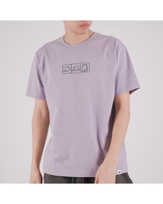 New Balance Purple X Noritake Classic Tee 'Lilac'