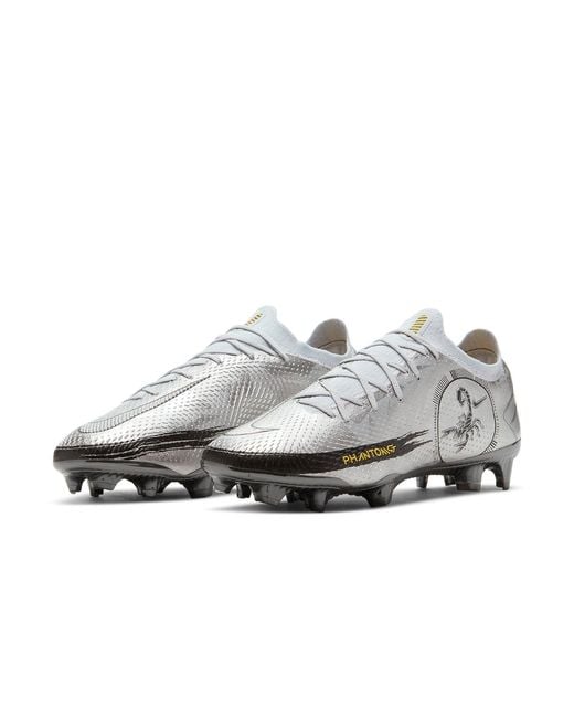 Nike Gray Phantom Scorpion Elite Fg 'Secret Tournament Pack' for men