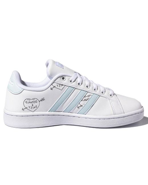Adidas White (Wmns) X Disney Grand Court 'Daisy Duck'