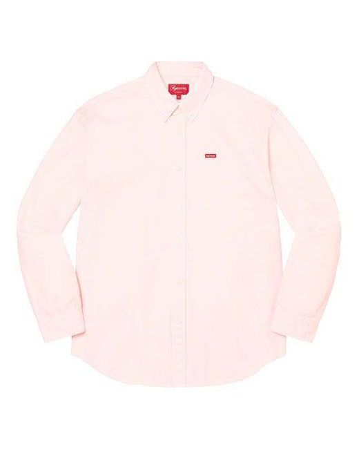 Supreme Pink Small Box Shirt for men