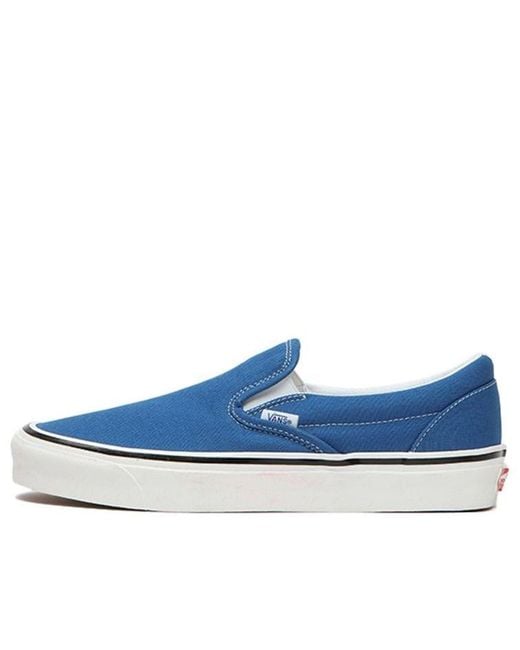 Vans Blue Classic Slip-On 98 Dx Shoes for men