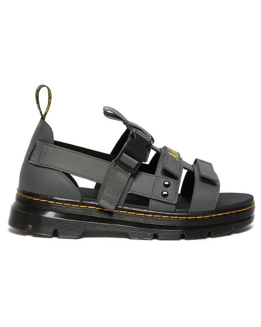 Dr. Martens Black Webbing Sandals