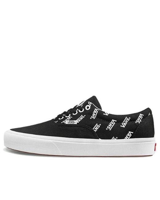 Vans Black Comfycush Era Logo for men