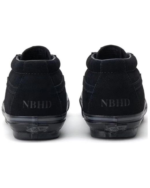 Vans Black X Neighborhood Sk8-Mid 83 Dx for men