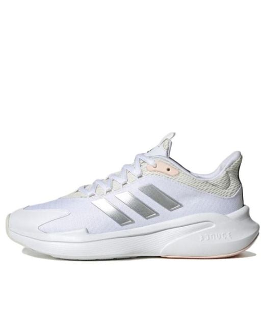 Adidas White (Wmns) Alphaedge + Running Shoes