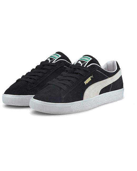 PUMA Black Suede Vintage Made for men