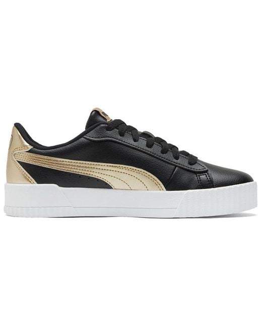 PUMA Brown (Wmns) Carina Crew Metallic