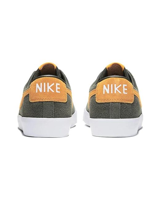 Nike Brown Zoom Blazer Low Gt Sb 'Sequoia Kumquat' for men