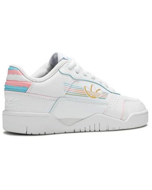 Adidas White Carrera Low 'Pride' for men