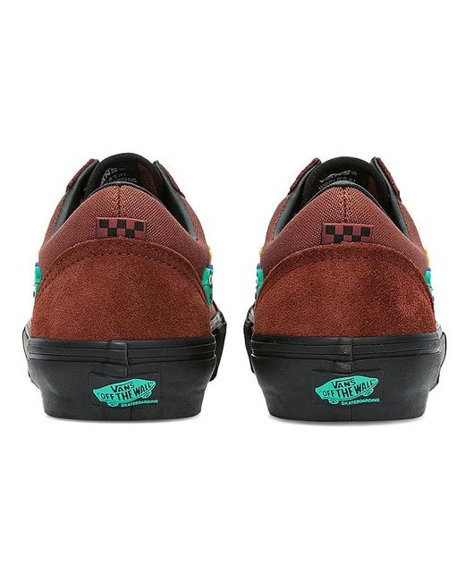 Vans Red Frog Skateboards X Skate Old Skool for men