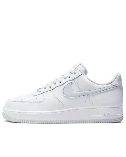 Nike White Air Force 1 Low 'Pure Platinum' for men