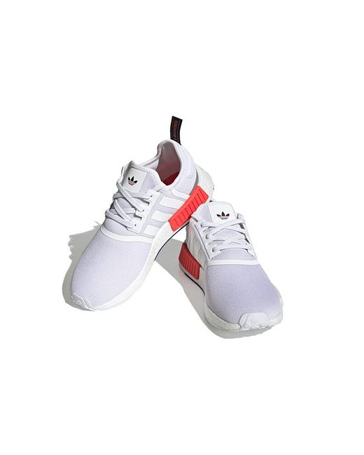 Adidas White Originals Nmd_R1 Shoes 'Cloud Bright' for men