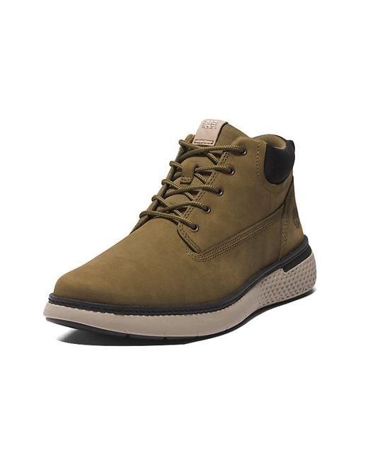 Timberland Brown Cross Mark Chukka Boots for men