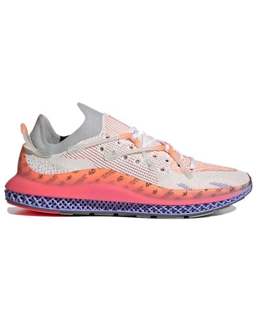 Adidas Pink 4D Fusio 'Sunset' for men