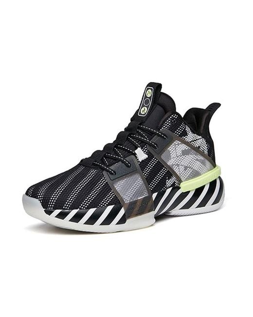 Anta Black Kt Shock The Game 5 Impact 1.0 Basketball Shoes for men