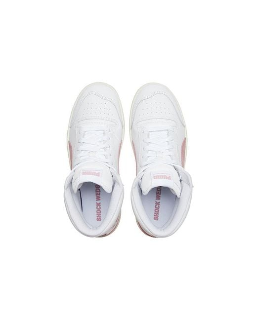 PUMA White Ralph Samprson Mid Foxglove' for men