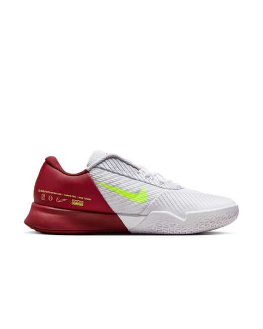 Nike Red Court Air Zoom Vapor Pro 2 Hc Team' for men