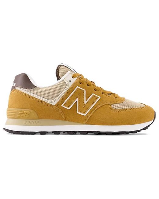New Balance Yellow 574 for men