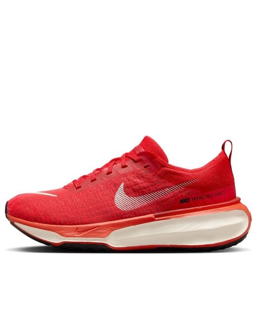 Nike Men's Red Zoomx Invincible Run 'University Light Crimson'