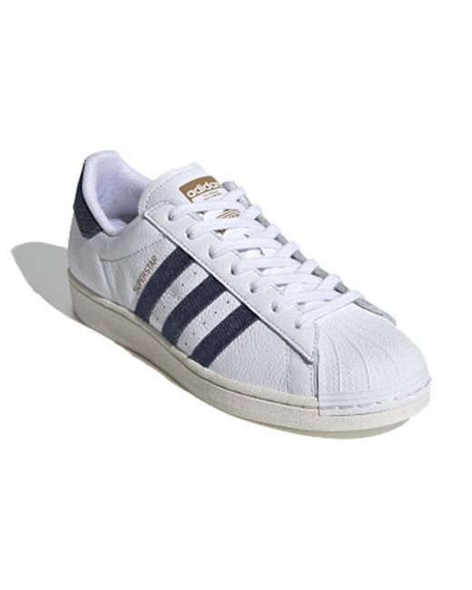 Adidas Blue Superstar Dark' for men