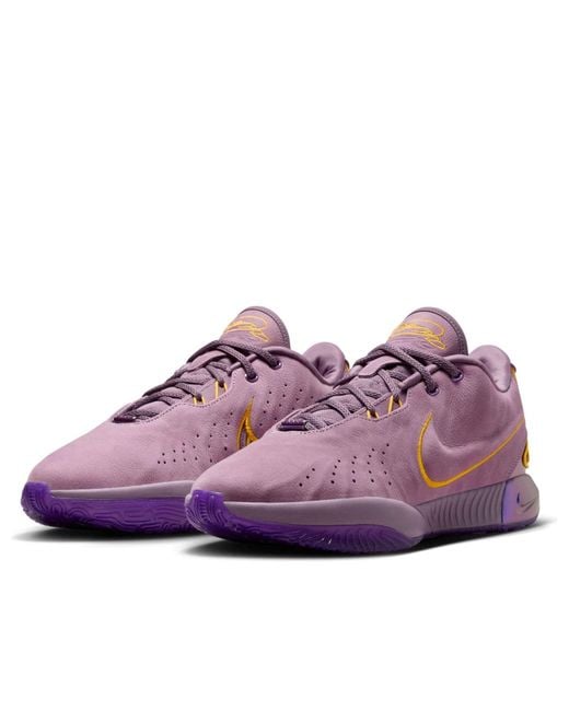 Nike Purple Lebron 21 Ep Rain' for men