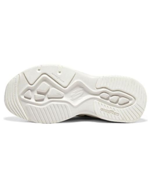 Skechers White (Wmns) D'Lites 4.0 'Natural'