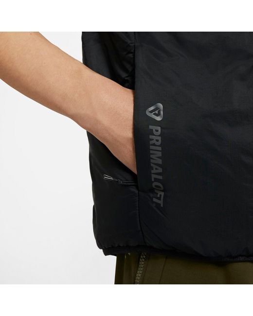 Nike Black Acg "Rope De Dope" Packable Vest for men