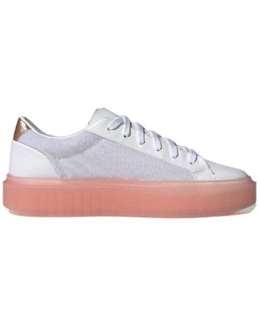 Adidas White (Wmns) Sleek Super Glow'