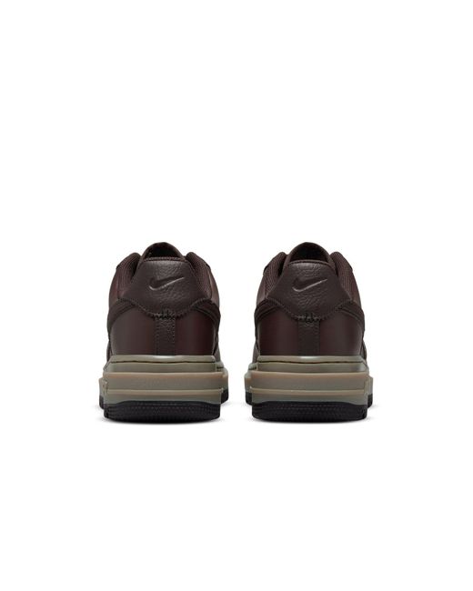 Nike Brown Air Force 1 Luxe Basalt' for men