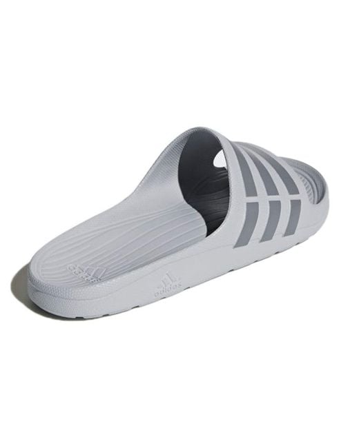Adidas Gray Duramo Slide for men