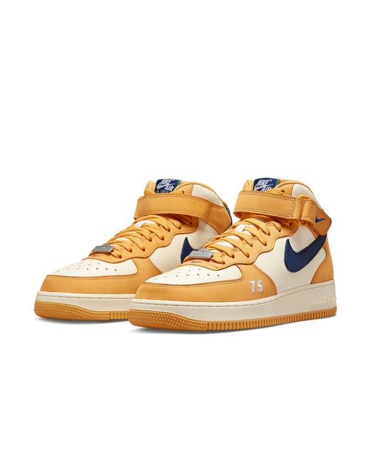 Nike Blue Air Force 1 Mid 'Paris' for men