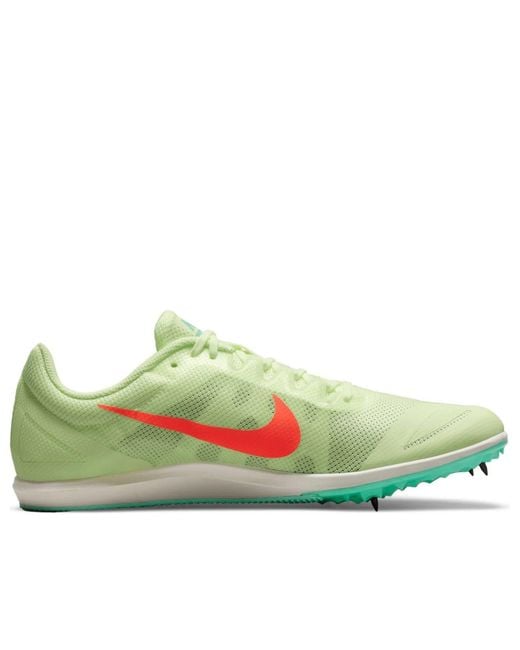 Nike Green Air Zoom Rival D Spikes 'Barely Volt Hyper' for men
