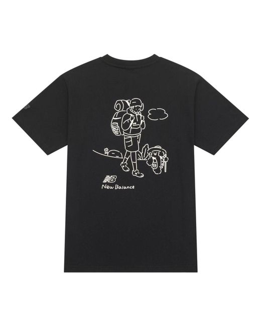 New Balance Black Hiking Graphic T-shirt