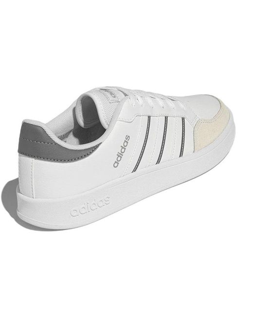 Adidas White Breaknet Creamgray Dark' for men