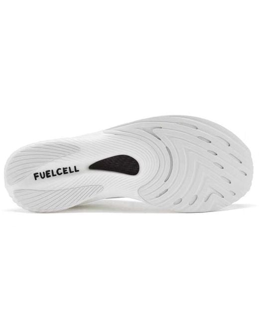 New Balance White District Vision X Fuelcell Rc Elite V2 for men