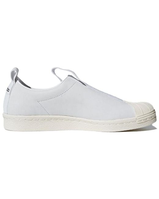 Adidas White (Wmns) Superstar Bw3S Slip-On