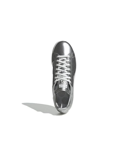Adidas Gray Stan Smith 'Metal Metallic' for men