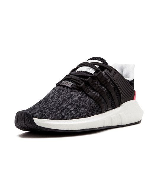 Adidas Black Eqt Support 93/17 'Core Turbo' for men