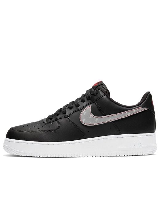 Nike Black 3M X Air Force 1 '07 'Anthracite' for men