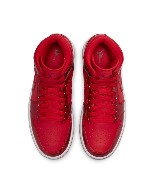 Nike Red (Wmns) 1 Mid Se 'University Pomegranate'