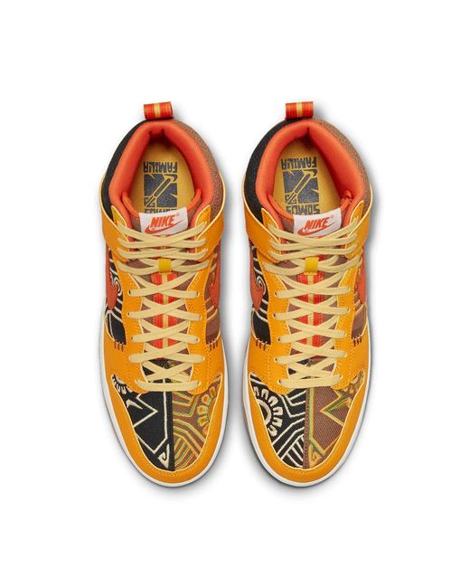 Nike Brown Dunk High 'Somos Familia' for men