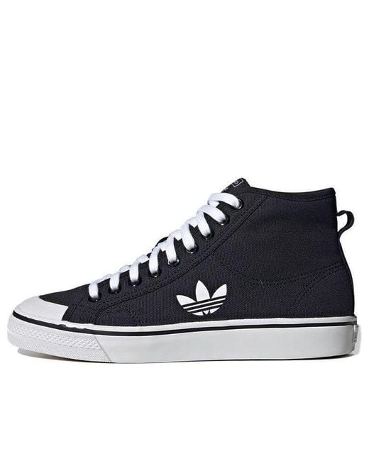 Adidas Blue Nizza Hi 'Core' for men