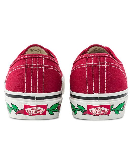 Vans Red Authentic 44 Dx 'Hot N Sweet Chili Pepper'