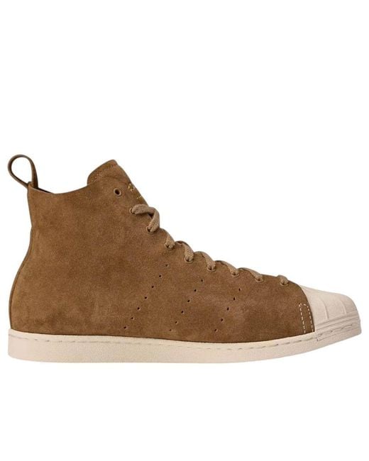 Adidas Brown X Wales Bonner Superstar Hi for men